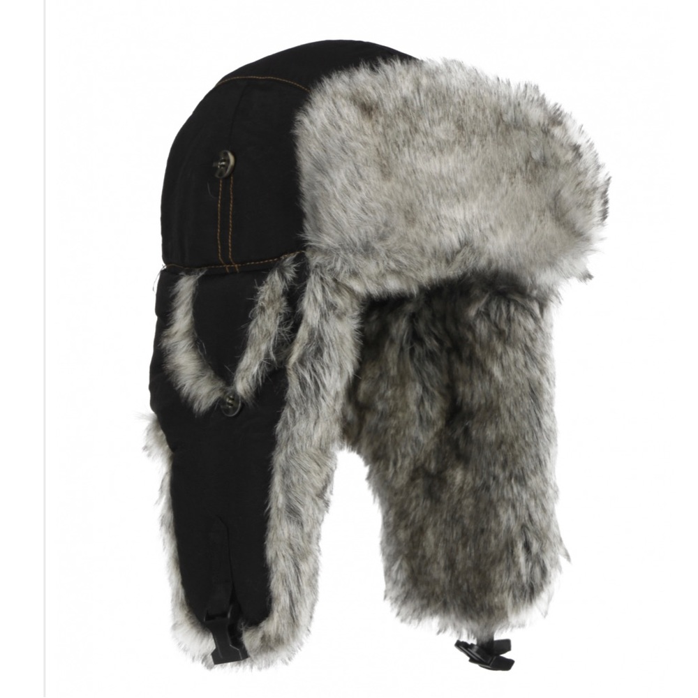Mad Bomber Real rabbit Fur trapper hat